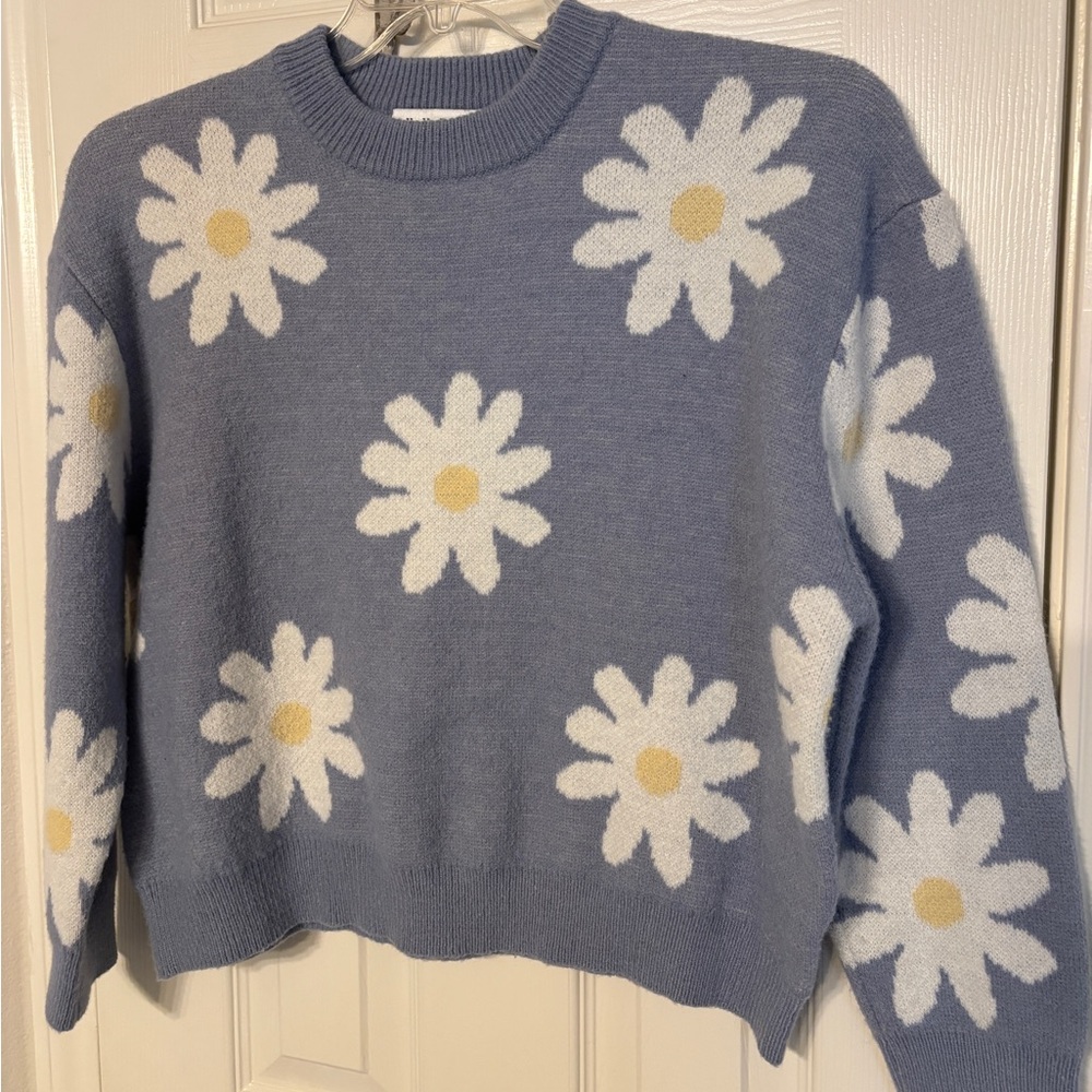 HYFVE Blue Daisy Sweater